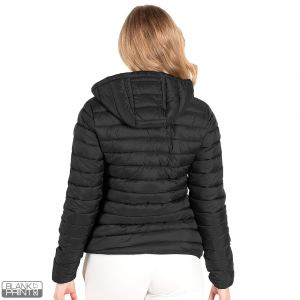 LIBERTY JACKET WOMEN, ženska jakna sa kapuljačom, crna; šifra artikla: 57.096.10