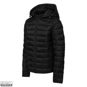 LIBERTY JACKET WOMEN, ženska jakna sa kapuljačom, crna; šifra artikla: 57.096.10