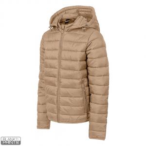 LIBERTY JACKET WOMEN, ženska jakna sa kapuljačom, svetlo braon; šifra artikla: 57.096.72