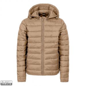 LIBERTY JACKET WOMEN, ženska jakna sa skidajućom kapuljačom, svetlo braon; šifra artikla: 57.096.72