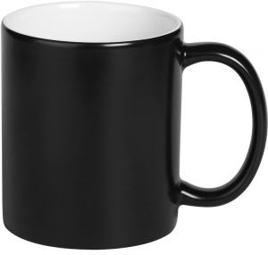 MAGIC MUG, keramička šolja za sublimaciju, 325 ml, crna; šifra artikla: 44.065.10