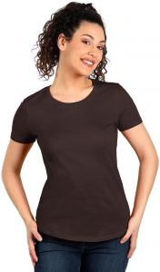 MASTER LADY, ženska pamučna majica, 150g/m2, braon; šifra artikla: 50.051.70