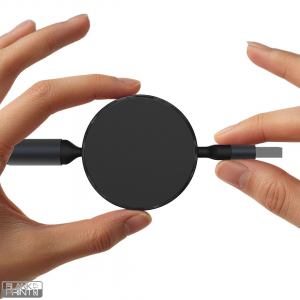 MAX 2IN1, usb type-c kabl za punjenje i prenos podataka, 2 u 1, 100w, crni; šifra artikla: 38.186.10