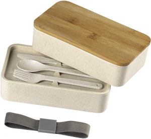 MISO, eko posuda za hranu, 2x 500 ml, siva; šifra artikla: 41.126.12