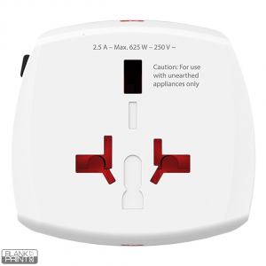 MUV MICRO, putni multiadapter, beli; šifra artikla: 38.194.90