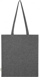 NATURELLA MELANGE 120, torba od recikliranog pamuka, 120 g/m2, crna; šifra artikla: 34.769.10