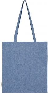 NATURELLA MELANGE 120, torba od recikliranog pamuka, 120 g/m2, plava; šifra artikla: 34.769.20