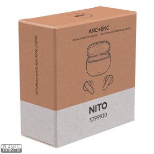 NITO, bežične stereo slušalice, crna; šifra artikla: 37.999.10