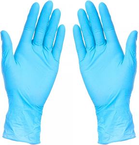 NITRILE GLOVES, nitrilne jednokratne rukavice, svetlo plave; šifra artikla: 59.072.22