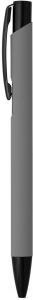 OGGI SOFT BLACK, metalna hemijska olovka, siva; šifra artikla: 11.069.12