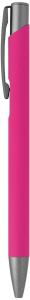 OGGI SOFT GRAY, metalna hemijska olovka, pink; šifra artikla: 11.085.31