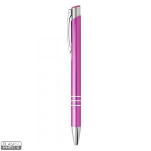 OGGI, metalna hemijska olovka, pink; šifra artikla: 11.017.31