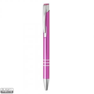 OGGI, metalna hemijska olovka, pink; šifra artikla: 11.017.31