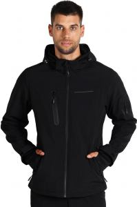 PANTHER JACKET, softshell jakna sa kapuljačom, crna; šifra artikla: 58.111.10