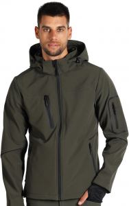 PANTHER JACKET, softshell jakna sa kapuljačom, maslinasta; šifra artikla: 58.111.55