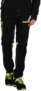 PANTHER PANTS S, elastične radne pantalone, neon žuta; šifra artikla: 58.107.41