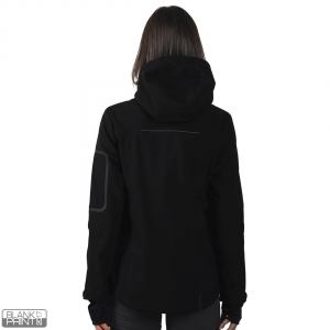 PANTHER THERMO WOMEN, ženska softshell jakna sa ugrađenim grejačima, crna; šifra artikla: 58.149.10