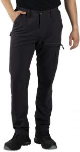 PANTHER TRACK PANTS, funkcionalne pantalone sa elastinom, tamno siva; šifra artikla: 58.143.11