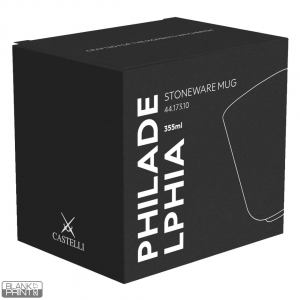 PHILADELPHIA, keramička šolja, 355 ml, crna; šifra artikla: 44.173.10