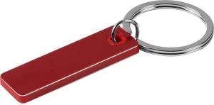 PIANO COLORE, metalni privezak za ključeve, crveni; šifra artikla: 33.187.30