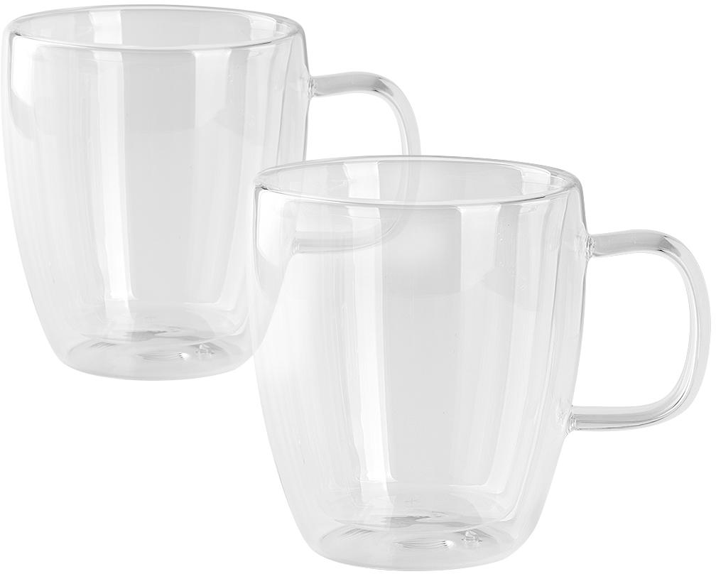 PIGNA MAXI, set od dve staklene šolje sa dvostrukim zidom, 2 x 330 ml; šifra artikla: 44.185.91