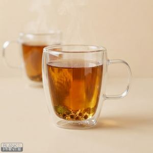 PIGNA MAXI, set od dve staklene šolje sa dvostrukim zidom, 2 x 330 ml; šifra artikla: 44.185.91