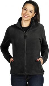 POLARIS LADY, ženska dukserica od brušenog polara, tamno siva; šifra artikla: 52.008.11