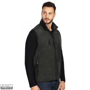 POLARIS VEST, prsluk od brušenog polara, 280 g/m2, tamno sivi; šifra artikla: 57.007.11