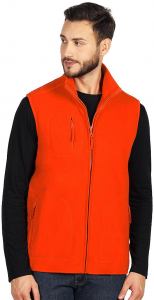 POLARIS VEST, prsluk od brušenog polara, narandžasti; šifra artikla: 57.007.60
