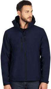 PROTECT MEN, softshell jakna sa skidajućom kapuljačom, plava; šifra artikla: 57.025.20