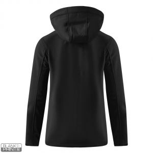 PROTECT WOMEN, ženska softshell jakna sa skidajućom kapuljačom crna; šifra artikla: 57.026.10