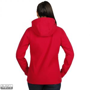 PROTECT WOMEN, ženska softshell jakna sa skidajućom kapuljačom crvena; šifra artikla: 57.026.30