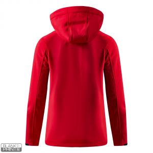 PROTECT WOMEN, ženska softshell jakna sa skidajućom kapuljačom crvena; šifra artikla: 57.026.30