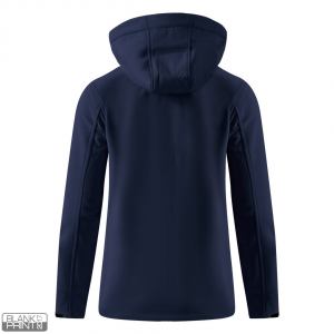 PROTECT WOMEN, ženska softshell jakna sa skidajućom kapuljačom plava; šifra artikla: 57.026.20