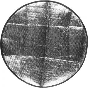 RADIANT WHEEL, štitnik od sunca za volan, srebrni; šifra artikla: 34.531.80
