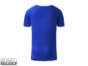 RECORD KIDS, dečja sportska majica sa raglan rukavima, rojal plava; šifra artikla: 50.045.23