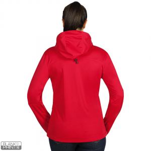 RIDER WOMEN, ženska softshell jakna sa kapuljačom, crvena; šifra artikla: 57.057.30
