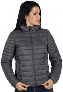 RINO HOODY WOMEN, ženska jakna sa kapuljačom, tamno siva; šifra artikla: 57.084.11