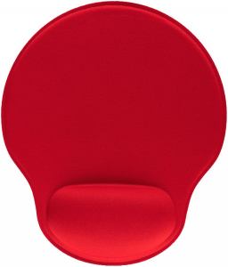 ROUND PAD, podloga za kompjuterski miš, crvena; šifra artikla: 38.043.30
