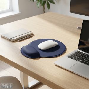 ROUND PAD, podloga za kompjuterskog miša, plava; šifra artikla: 38.043.20