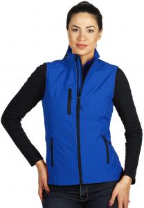 SKIPPER VEST WOMEN, ženski softšel prsluk, rojal plavi; šifra artikla: 57.064.23