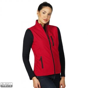 SKIPPER VEST WOMEN, ženski softshell prsluk, crveni; šifra artikla: 57.064.30