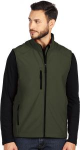 SKIPPER VEST, softshell prsluk, maslinasti; šifra artikla: 57.063.55