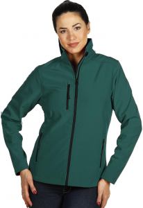 SKIPPER WOMEN, ženska softshell jakna, zelena; šifra artikla: 57.051.50