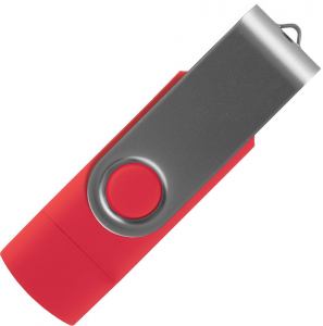 SMART C GRAY, usb flash memorija, crveni, 8GB; šifra artikla: 38.141.30