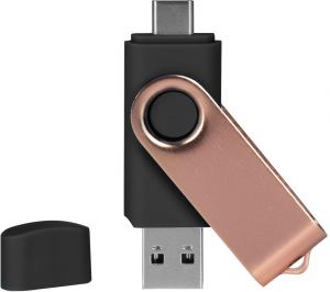 SMART C ROSE GOLD 3.0, usb flash memorija, crni, 8GB; šifra artikla: 38.151.10