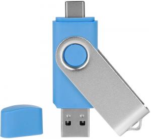 SMART C SILVER, usb flash memorija, svetlo plavi, 8GB; šifra artikla: 38.142.22