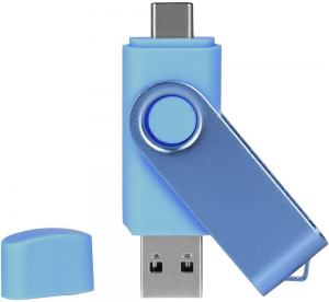 SMART C SKY BLUE 3.0, usb flash memorija, svetlo plavi, 128GB; šifra artikla: 38.159.22
