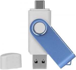 SMART C SKY BLUE, usb flash memorija, beli, 8GB; šifra artikla: 38.159.90