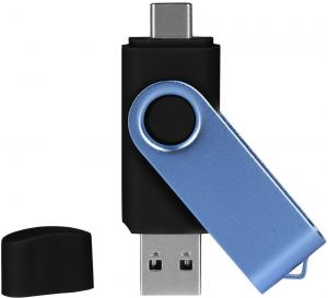 SMART C SKY BLUE, usb flash memorija, crni, 8GB; šifra artikla: 38.159.10